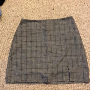 Plaid skirt